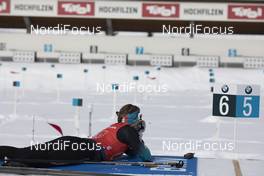 14.12.2019, Hochfilzen, Austria (AUT): Anais Bescond (FRA) - IBU world cup biathlon, relay women, Hochfilzen (AUT). www.nordicfocus.com. © Manzoni/NordicFocus. Every downloaded picture is fee-liable.