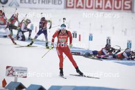 14.12.2019, Hochfilzen, Austria (AUT): Megan Bankes (CAN) - IBU world cup biathlon, relay women, Hochfilzen (AUT). www.nordicfocus.com. © Manzoni/NordicFocus. Every downloaded picture is fee-liable.