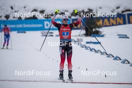 14.12.2019, Hochfilzen, Austria (AUT): Marte Olsbu Roeiseland (NOR) - IBU world cup biathlon, relay women, Hochfilzen (AUT). www.nordicfocus.com. © Nico Manzoni/NordicFocus. Every downloaded picture is fee-liable.