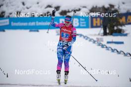 14.12.2019, Hochfilzen, Austria (AUT): Ekaterina Yurlova-Percht (RUS) - IBU world cup biathlon, relay women, Hochfilzen (AUT). www.nordicfocus.com. © Nico Manzoni/NordicFocus. Every downloaded picture is fee-liable.