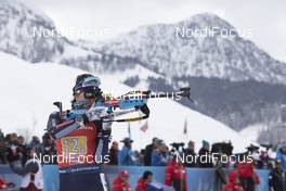 14.12.2019, Hochfilzen, Austria (AUT): Nicole Gontier (ITA) - IBU world cup biathlon, relay women, Hochfilzen (AUT). www.nordicfocus.com. © Manzoni/NordicFocus. Every downloaded picture is fee-liable.