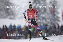 13.12.2019, Hochfilzen, Austria (AUT): Julian Eberhard (AUT) - IBU world cup biathlon, sprint men, Hochfilzen (AUT). www.nordicfocus.com. © Manzoni/NordicFocus. Every downloaded picture is fee-liable.