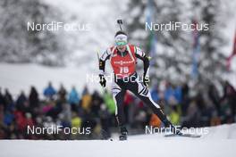 13.12.2019, Hochfilzen, Austria (AUT): Thierry Langer (BEL) - IBU world cup biathlon, sprint men, Hochfilzen (AUT). www.nordicfocus.com. © Manzoni/NordicFocus. Every downloaded picture is fee-liable.