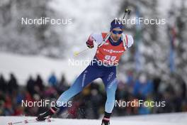 13.12.2019, Hochfilzen, Austria (AUT): Serafin Wiestner (SUI) - IBU world cup biathlon, sprint men, Hochfilzen (AUT). www.nordicfocus.com. © Manzoni/NordicFocus. Every downloaded picture is fee-liable.