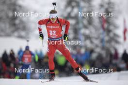 13.12.2019, Hochfilzen, Austria (AUT): Scott Gow (CAN) - IBU world cup biathlon, sprint men, Hochfilzen (AUT). www.nordicfocus.com. © Manzoni/NordicFocus. Every downloaded picture is fee-liable.