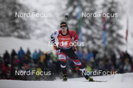 13.12.2019, Hochfilzen, Austria (AUT): David Komatz (AUT) - IBU world cup biathlon, sprint men, Hochfilzen (AUT). www.nordicfocus.com. © Manzoni/NordicFocus. Every downloaded picture is fee-liable.