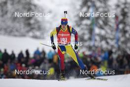 13.12.2019, Hochfilzen, Austria (AUT): Cornel Puchianu (ROU) - IBU world cup biathlon, sprint men, Hochfilzen (AUT). www.nordicfocus.com. © Manzoni/NordicFocus. Every downloaded picture is fee-liable.