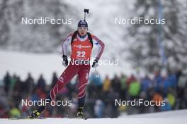 13.12.2019, Hochfilzen, Austria (AUT): Andrejs Rastorgujevs (LAT) - IBU world cup biathlon, sprint men, Hochfilzen (AUT). www.nordicfocus.com. © Manzoni/NordicFocus. Every downloaded picture is fee-liable.