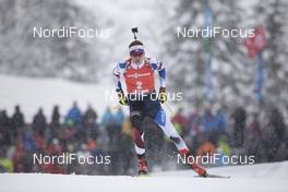 13.12.2019, Hochfilzen, Austria (AUT): Adam Vaclavik (CZE) - IBU world cup biathlon, sprint men, Hochfilzen (AUT). www.nordicfocus.com. © Manzoni/NordicFocus. Every downloaded picture is fee-liable.