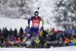13.12.2019, Hochfilzen, Austria (AUT): Artem Tyshchenko (UKR) - IBU world cup biathlon, sprint men, Hochfilzen (AUT). www.nordicfocus.com. © Manzoni/NordicFocus. Every downloaded picture is fee-liable.
