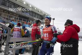 13.12.2019, Hochfilzen, Austria (AUT): Joscha Burkhalter (SUI) - IBU world cup biathlon, sprint men, Hochfilzen (AUT). www.nordicfocus.com. © Manzoni/NordicFocus. Every downloaded picture is fee-liable.