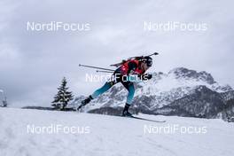 13.12.2019, Hochfilzen, Austria (AUT): Antonin Guigonnat (FRA) - IBU world cup biathlon, sprint men, Hochfilzen (AUT). www.nordicfocus.com. © Nico Manzoni/NordicFocus. Every downloaded picture is fee-liable.