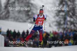 13.12.2019, Hochfilzen, Austria (AUT): Michal Sima (SVK) - IBU world cup biathlon, sprint men, Hochfilzen (AUT). www.nordicfocus.com. © Manzoni/NordicFocus. Every downloaded picture is fee-liable.