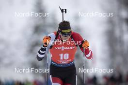 13.12.2019, Hochfilzen, Austria (AUT): Julian Eberhard (AUT) - IBU world cup biathlon, sprint men, Hochfilzen (AUT). www.nordicfocus.com. © Manzoni/NordicFocus. Every downloaded picture is fee-liable.