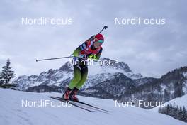 13.12.2019, Hochfilzen, Austria (AUT): Miha Dovzan (SLO) - IBU world cup biathlon, sprint men, Hochfilzen (AUT). www.nordicfocus.com. © Nico Manzoni/NordicFocus. Every downloaded picture is fee-liable.
