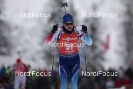 13.12.2019, Hochfilzen, Austria (AUT): Jeremy Finello (SUI) - IBU world cup biathlon, sprint men, Hochfilzen (AUT). www.nordicfocus.com. © Manzoni/NordicFocus. Every downloaded picture is fee-liable.