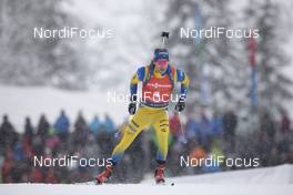 13.12.2019, Hochfilzen, Austria (AUT): Torstein Stenersen (SWE) - IBU world cup biathlon, sprint men, Hochfilzen (AUT). www.nordicfocus.com. © Manzoni/NordicFocus. Every downloaded picture is fee-liable.
