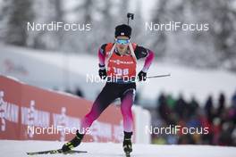 13.12.2019, Hochfilzen, Austria (AUT): Kazuki Baisho (JPN) - IBU world cup biathlon, sprint men, Hochfilzen (AUT). www.nordicfocus.com. © Manzoni/NordicFocus. Every downloaded picture is fee-liable.
