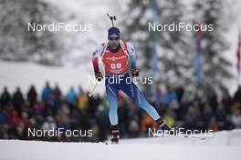 13.12.2019, Hochfilzen, Austria (AUT): Serafin Wiestner (SUI) - IBU world cup biathlon, sprint men, Hochfilzen (AUT). www.nordicfocus.com. © Manzoni/NordicFocus. Every downloaded picture is fee-liable.