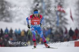 13.12.2019, Hochfilzen, Austria (AUT): Evgeniy Garanichev (RUS) - IBU world cup biathlon, sprint men, Hochfilzen (AUT). www.nordicfocus.com. © Manzoni/NordicFocus. Every downloaded picture is fee-liable.
