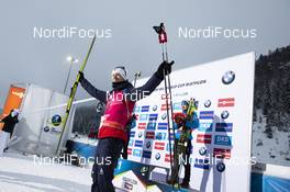 13.12.2019, Hochfilzen, Austria (AUT): Johannes Thingnes Boe (NOR) - IBU world cup biathlon, sprint men, Hochfilzen (AUT). www.nordicfocus.com. © Manzoni/NordicFocus. Every downloaded picture is fee-liable.