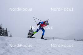 13.12.2019, Hochfilzen, Austria (AUT): Anton Smolski (BLR) - IBU world cup biathlon, sprint men, Hochfilzen (AUT). www.nordicfocus.com. © Nico Manzoni/NordicFocus. Every downloaded picture is fee-liable.