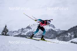 13.12.2019, Hochfilzen, Austria (AUT): Fabien Claude (FRA) - IBU world cup biathlon, sprint men, Hochfilzen (AUT). www.nordicfocus.com. © Nico Manzoni/NordicFocus. Every downloaded picture is fee-liable.