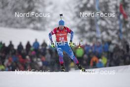 13.12.2019, Hochfilzen, Austria (AUT): Alexander Loginov (RUS) - IBU world cup biathlon, sprint men, Hochfilzen (AUT). www.nordicfocus.com. © Manzoni/NordicFocus. Every downloaded picture is fee-liable.