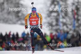 13.12.2019, Hochfilzen, Austria (AUT): Simon Schempp (GER) - IBU world cup biathlon, sprint men, Hochfilzen (AUT). www.nordicfocus.com. © Manzoni/NordicFocus. Every downloaded picture is fee-liable.