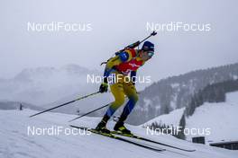13.12.2019, Hochfilzen, Austria (AUT): Martin Ponsiluoma (SWE) - IBU world cup biathlon, sprint men, Hochfilzen (AUT). www.nordicfocus.com. © Nico Manzoni/NordicFocus. Every downloaded picture is fee-liable.