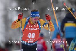 13.12.2019, Hochfilzen, Austria (AUT): Simon Schempp (GER) - IBU world cup biathlon, sprint men, Hochfilzen (AUT). www.nordicfocus.com. © Manzoni/NordicFocus. Every downloaded picture is fee-liable.