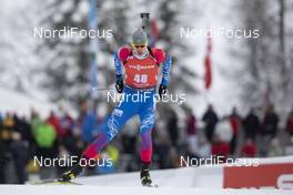13.12.2019, Hochfilzen, Austria (AUT): Nikita Porshnev (RUS) - IBU world cup biathlon, sprint men, Hochfilzen (AUT). www.nordicfocus.com. © Manzoni/NordicFocus. Every downloaded picture is fee-liable.