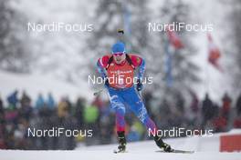 13.12.2019, Hochfilzen, Austria (AUT): Eduard Latypov (RUS) - IBU world cup biathlon, sprint men, Hochfilzen (AUT). www.nordicfocus.com. © Manzoni/NordicFocus. Every downloaded picture is fee-liable.