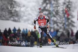 13.12.2019, Hochfilzen, Austria (AUT): Florent Claude (BEL) - IBU world cup biathlon, sprint men, Hochfilzen (AUT). www.nordicfocus.com. © Manzoni/NordicFocus. Every downloaded picture is fee-liable.
