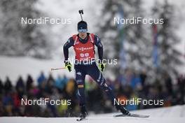 13.12.2019, Hochfilzen, Austria (AUT): Daniele Cappellari (ITA) - IBU world cup biathlon, sprint men, Hochfilzen (AUT). www.nordicfocus.com. © Manzoni/NordicFocus. Every downloaded picture is fee-liable.
