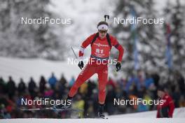 13.12.2019, Hochfilzen, Austria (AUT): Jules Burnotte (CAN) - IBU world cup biathlon, sprint men, Hochfilzen (AUT). www.nordicfocus.com. © Manzoni/NordicFocus. Every downloaded picture is fee-liable.