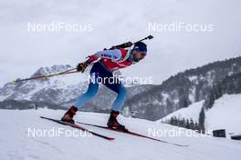 13.12.2019, Hochfilzen, Austria (AUT): Mario Dolder (SUI) - IBU world cup biathlon, sprint men, Hochfilzen (AUT). www.nordicfocus.com. © Nico Manzoni/NordicFocus. Every downloaded picture is fee-liable.