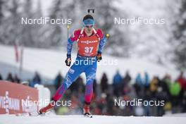 13.12.2019, Hochfilzen, Austria (AUT): Matvey Eliseev (RUS) - IBU world cup biathlon, sprint men, Hochfilzen (AUT). www.nordicfocus.com. © Manzoni/NordicFocus. Every downloaded picture is fee-liable.