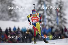 13.12.2019, Hochfilzen, Austria (AUT): George Buta (ROU) - IBU world cup biathlon, sprint men, Hochfilzen (AUT). www.nordicfocus.com. © Manzoni/NordicFocus. Every downloaded picture is fee-liable.