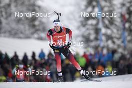 13.12.2019, Hochfilzen, Austria (AUT): Erlend Bjoentegaard (NOR) - IBU world cup biathlon, sprint men, Hochfilzen (AUT). www.nordicfocus.com. © Manzoni/NordicFocus. Every downloaded picture is fee-liable.