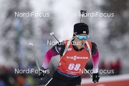 13.12.2019, Hochfilzen, Austria (AUT): Mikito Tachizaki (JPN) - IBU world cup biathlon, sprint men, Hochfilzen (AUT). www.nordicfocus.com. © Manzoni/NordicFocus. Every downloaded picture is fee-liable.