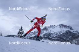 13.12.2019, Hochfilzen, Austria (AUT): Aidan Millar (CAN) - IBU world cup biathlon, sprint men, Hochfilzen (AUT). www.nordicfocus.com. © Nico Manzoni/NordicFocus. Every downloaded picture is fee-liable.