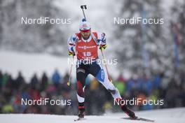 13.12.2019, Hochfilzen, Austria (AUT): Michal Slesingr (CZE) - IBU world cup biathlon, sprint men, Hochfilzen (AUT). www.nordicfocus.com. © Manzoni/NordicFocus. Every downloaded picture is fee-liable.