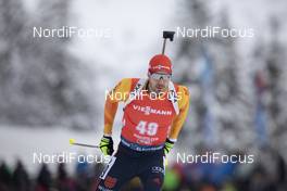 13.12.2019, Hochfilzen, Austria (AUT): Arnd Peiffer (GER) - IBU world cup biathlon, sprint men, Hochfilzen (AUT). www.nordicfocus.com. © Manzoni/NordicFocus. Every downloaded picture is fee-liable.