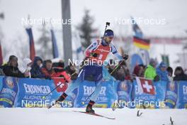13.12.2019, Hochfilzen, Austria (AUT): Mario Dolder (SUI) - IBU world cup biathlon, sprint men, Hochfilzen (AUT). www.nordicfocus.com. © Manzoni/NordicFocus. Every downloaded picture is fee-liable.