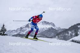 13.12.2019, Hochfilzen, Austria (AUT): Eduard Latypov (RUS) - IBU world cup biathlon, sprint men, Hochfilzen (AUT). www.nordicfocus.com. © Nico Manzoni/NordicFocus. Every downloaded picture is fee-liable.