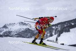 13.12.2019, Hochfilzen, Austria (AUT): Fangming Cheng (CHN) - IBU world cup biathlon, sprint men, Hochfilzen (AUT). www.nordicfocus.com. © Nico Manzoni/NordicFocus. Every downloaded picture is fee-liable.
