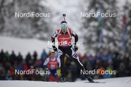 13.12.2019, Hochfilzen, Austria (AUT): Thierry Langer (BEL) - IBU world cup biathlon, sprint men, Hochfilzen (AUT). www.nordicfocus.com. © Manzoni/NordicFocus. Every downloaded picture is fee-liable.
