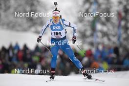 13.12.2019, Hochfilzen, Austria (AUT): Jenny Fellman (FIN) - IBU world cup biathlon, sprint women, Hochfilzen (AUT). www.nordicfocus.com. © Manzoni/NordicFocus. Every downloaded picture is fee-liable.