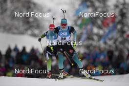 13.12.2019, Hochfilzen, Austria (AUT): Justine Braisaz (FRA) - IBU world cup biathlon, sprint women, Hochfilzen (AUT). www.nordicfocus.com. © Manzoni/NordicFocus. Every downloaded picture is fee-liable.